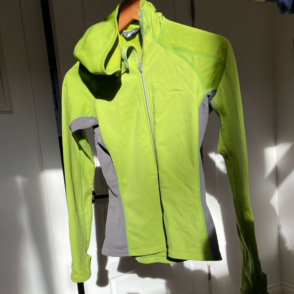 MEC zip-up sweater with hood